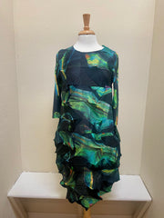 Vanite Couture Dress - 88877 - MIDNIGHT GREEN