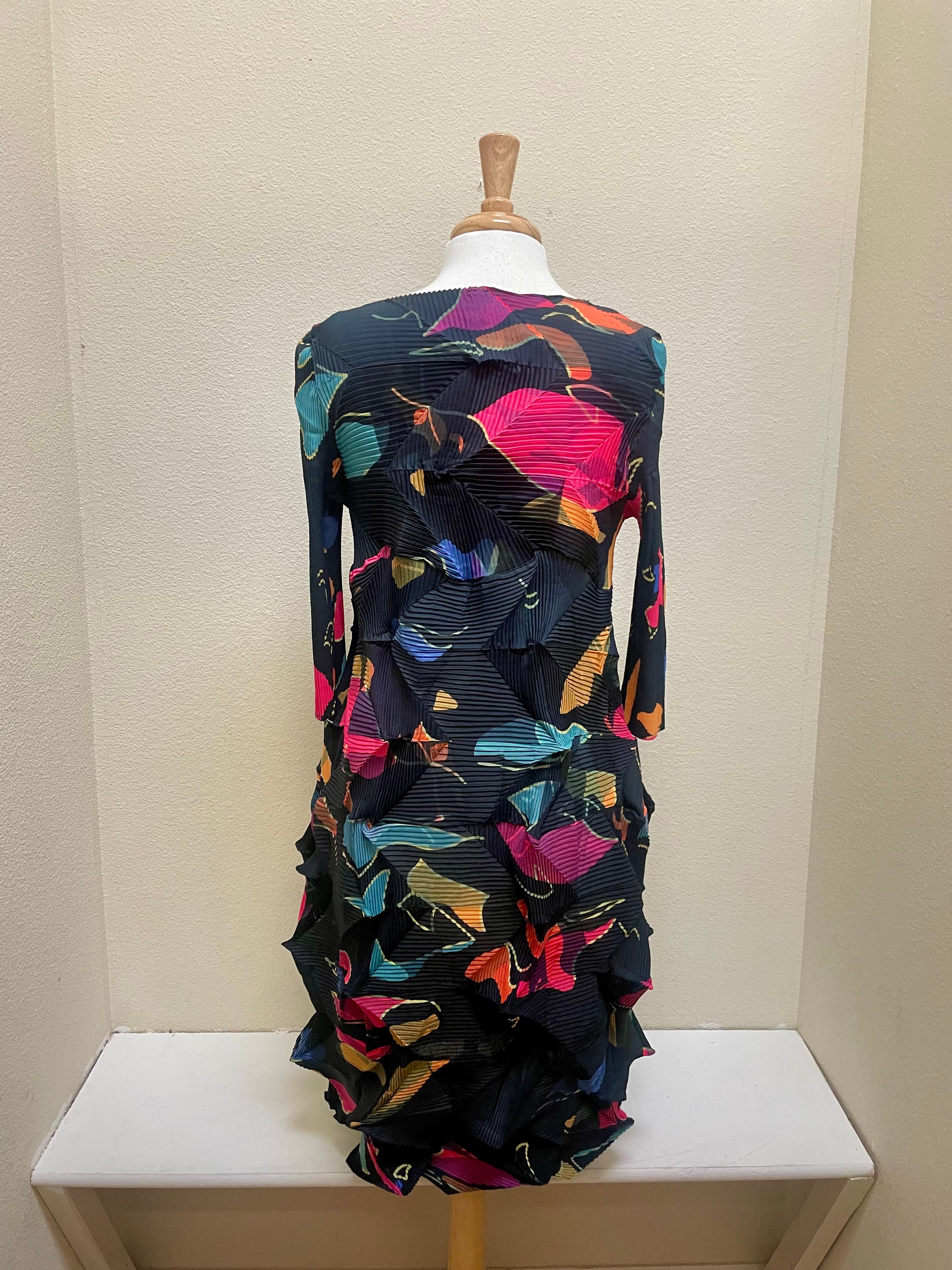 Vanite Couture Dress - 88877 - MIDNIGHT GARDEN