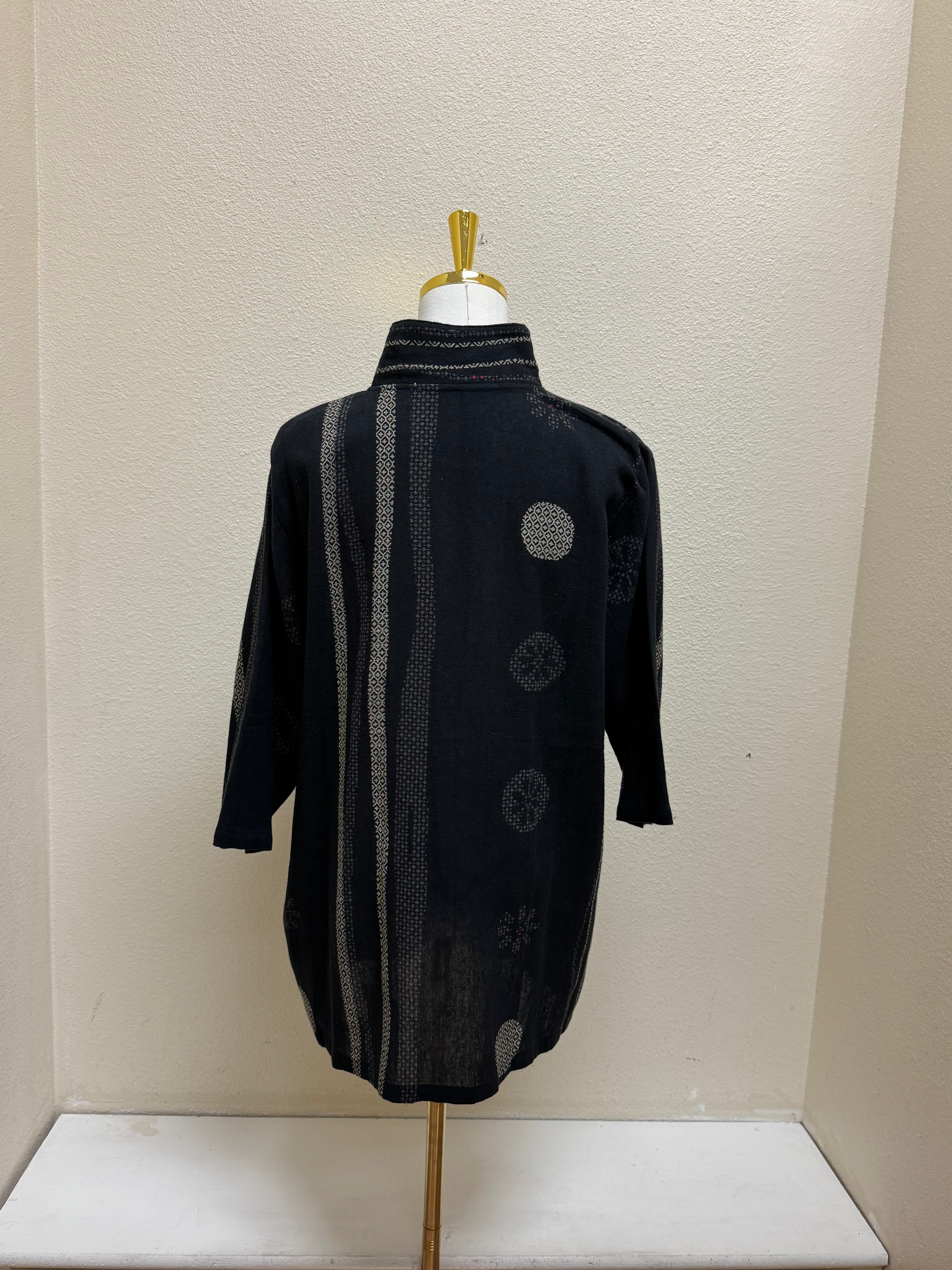 MONA LISA by Pure Fit - Pintuck Jacket - 253046 - BLACK (A)