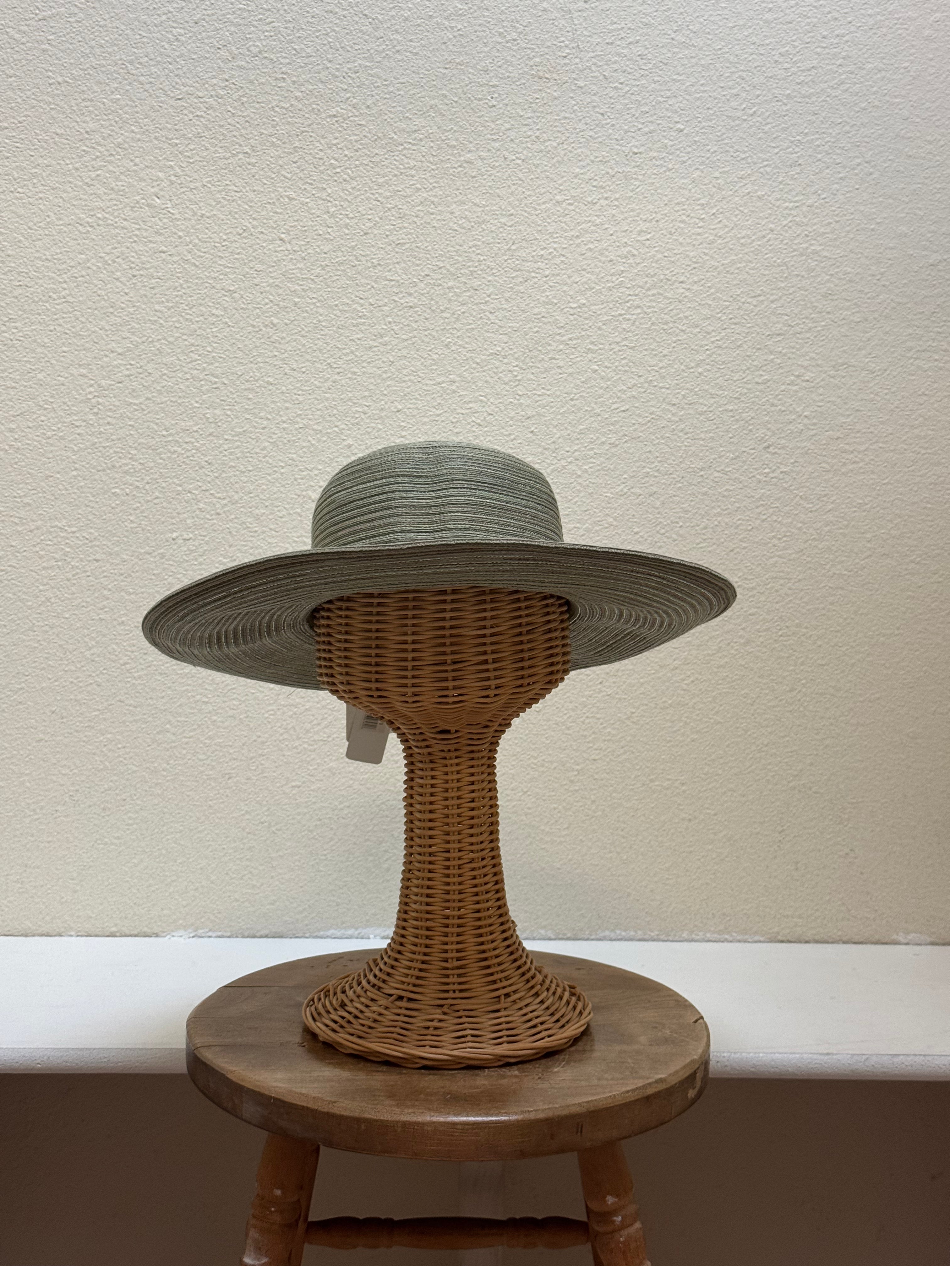 Jeanne Simmons Hat - 8480 - GREEN/TAN MIX