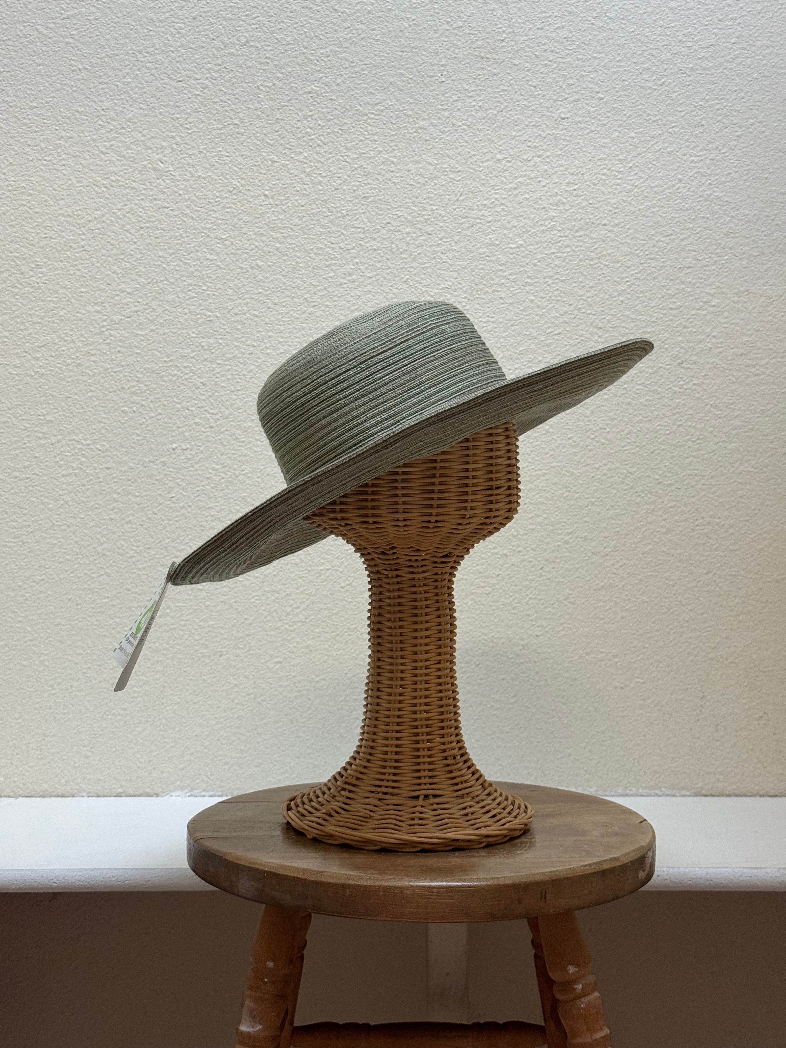 Jeanne Simmons Hat - 8480 - GREEN/TAN MIX