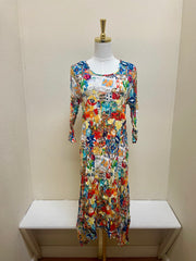 Shana Printed Dress - 26337 - MULTI