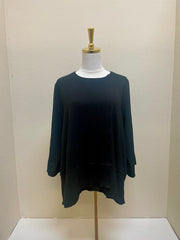 Shana Airflow Solid Tunic - 26241 - BLACK