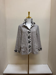 Habitat Crinkle Crepe Floral Mix Luna Jacket - 21648 - WILLOW