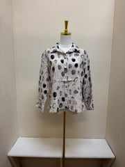 Habitat Linen Dot Flounce Shirt - 46922 - OATMEAL