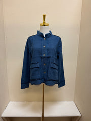 Habitat Linen Solid Summer Breeze Jacket - 41552 - NAVY