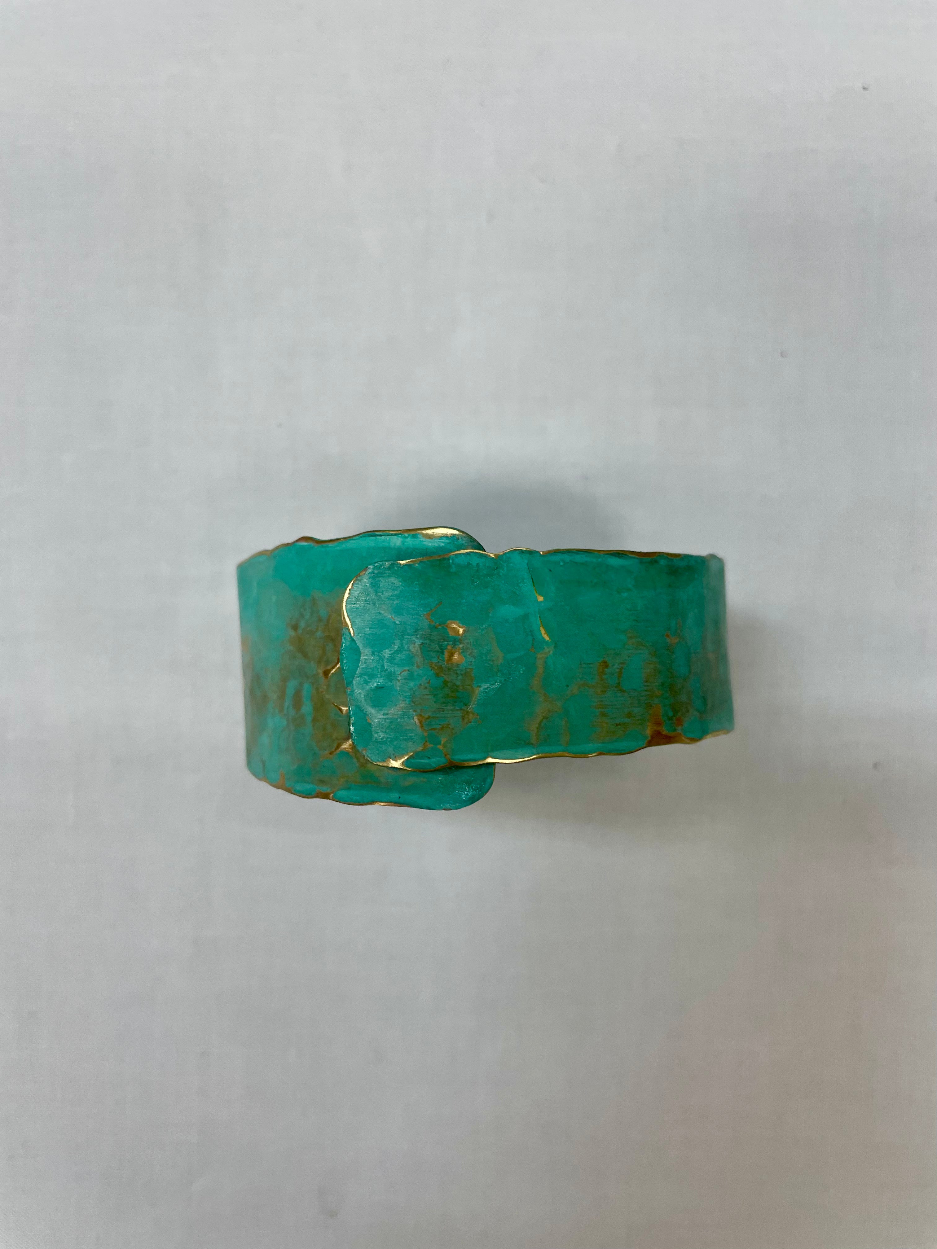 SIBILIA Patina Large Hammered Bangle