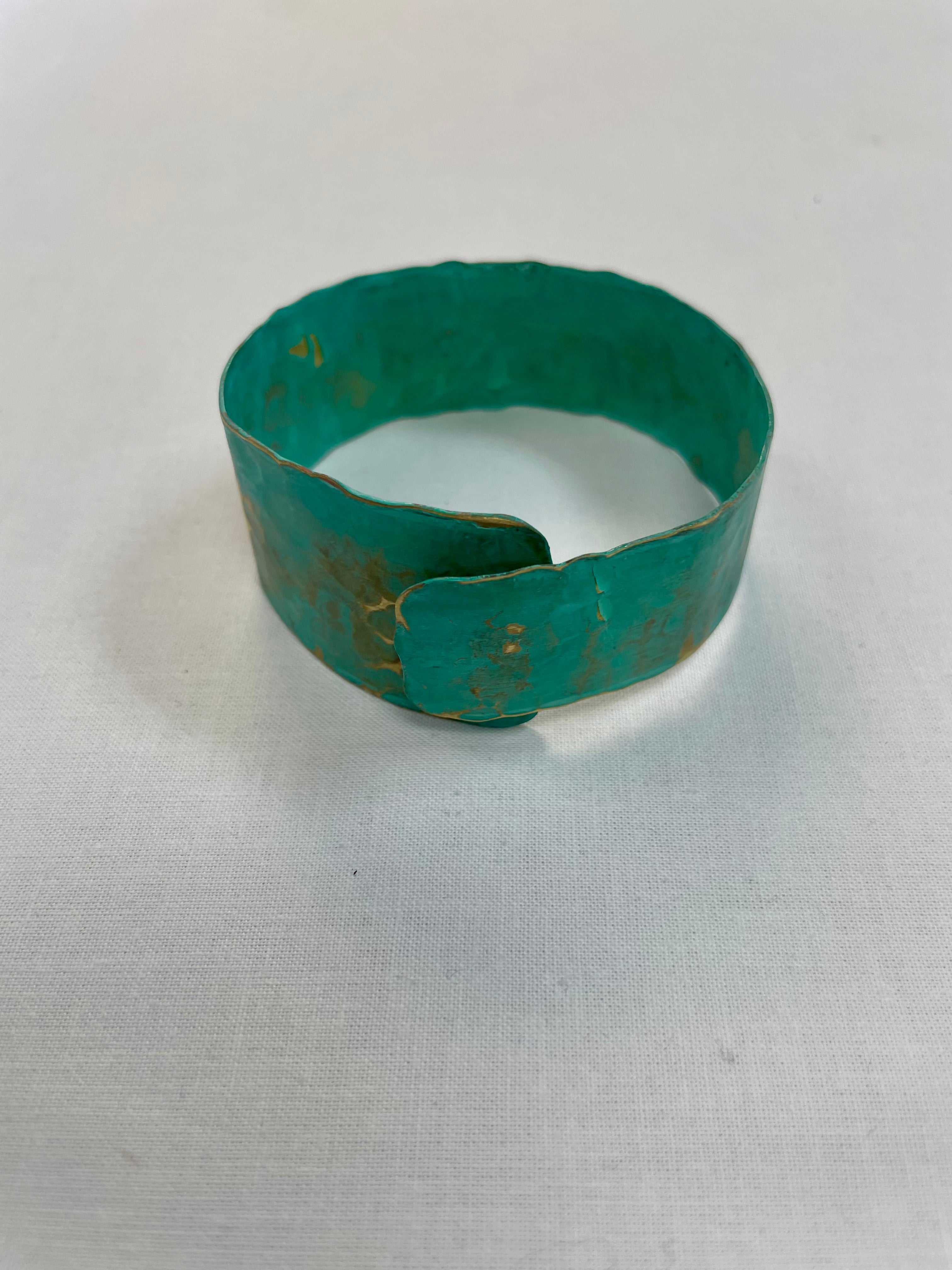 SIBILIA Patina Large Hammered Bangle