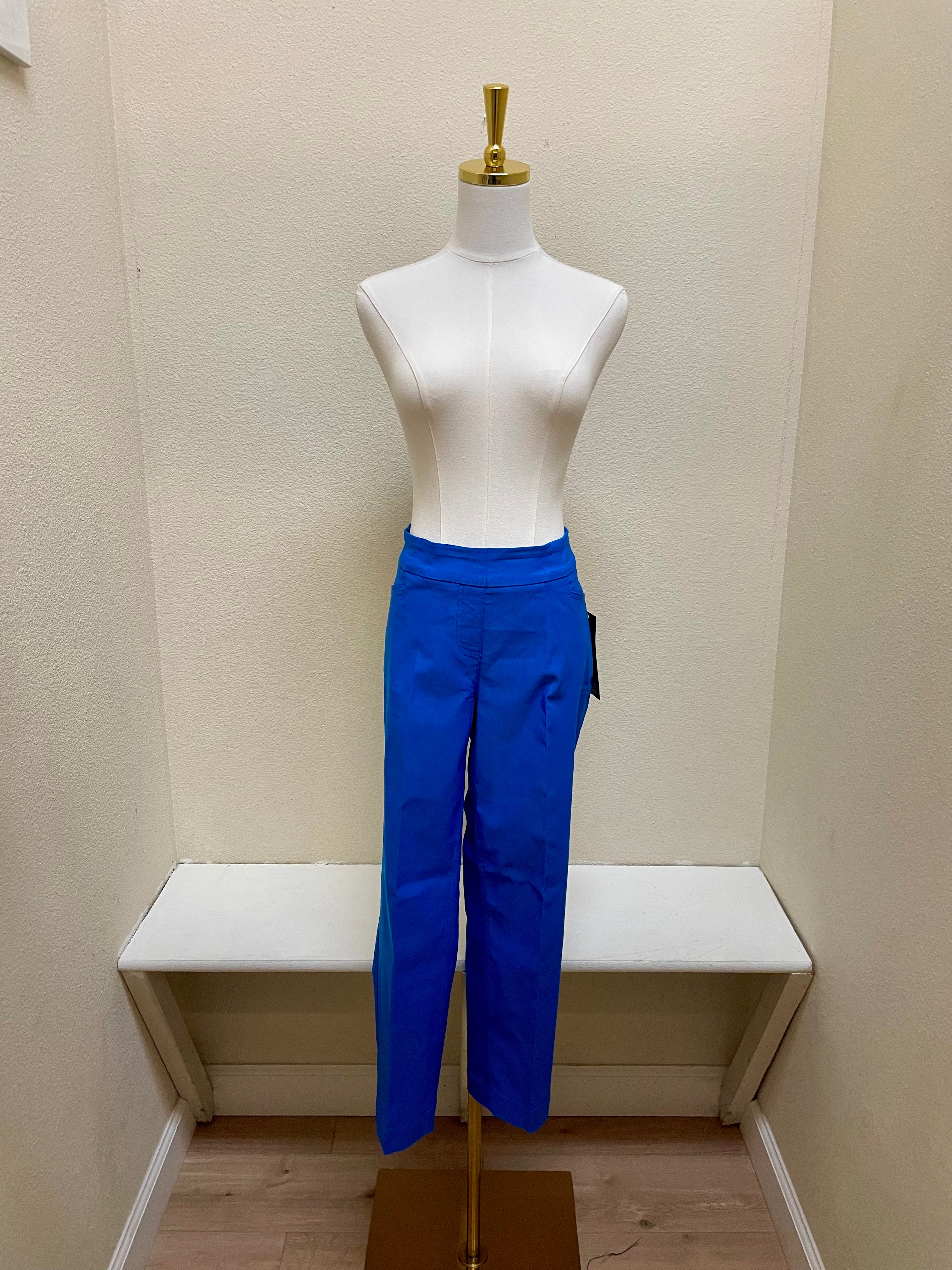 Slimsation Pull-On Crop Pant w/ Real Front & Back Pockets M12713PM - ELCBLU