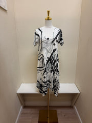 INOAH "Black Splotch" - Dress