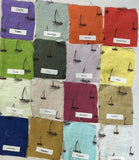 CUT LOOSE - Sailboats V-Neck Swing Dress  - 4181141