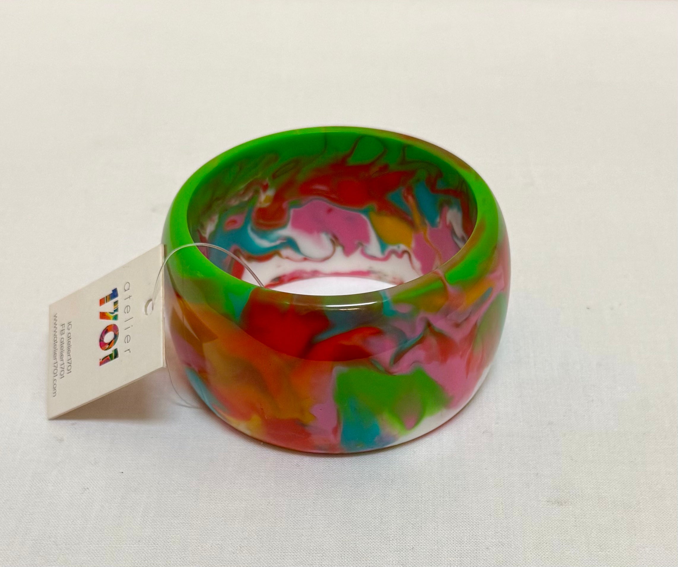 Atelier 1701 - Multicolored Resin Bracelet