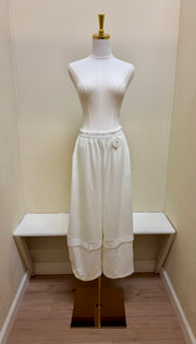 MOONLIGHT Solid Staple Pant - P9255 - WHITE