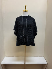 MOONLIGHT Textured Top - 3852 BLACK