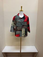 3 Potato Collar Jacket - A2126 - REDA