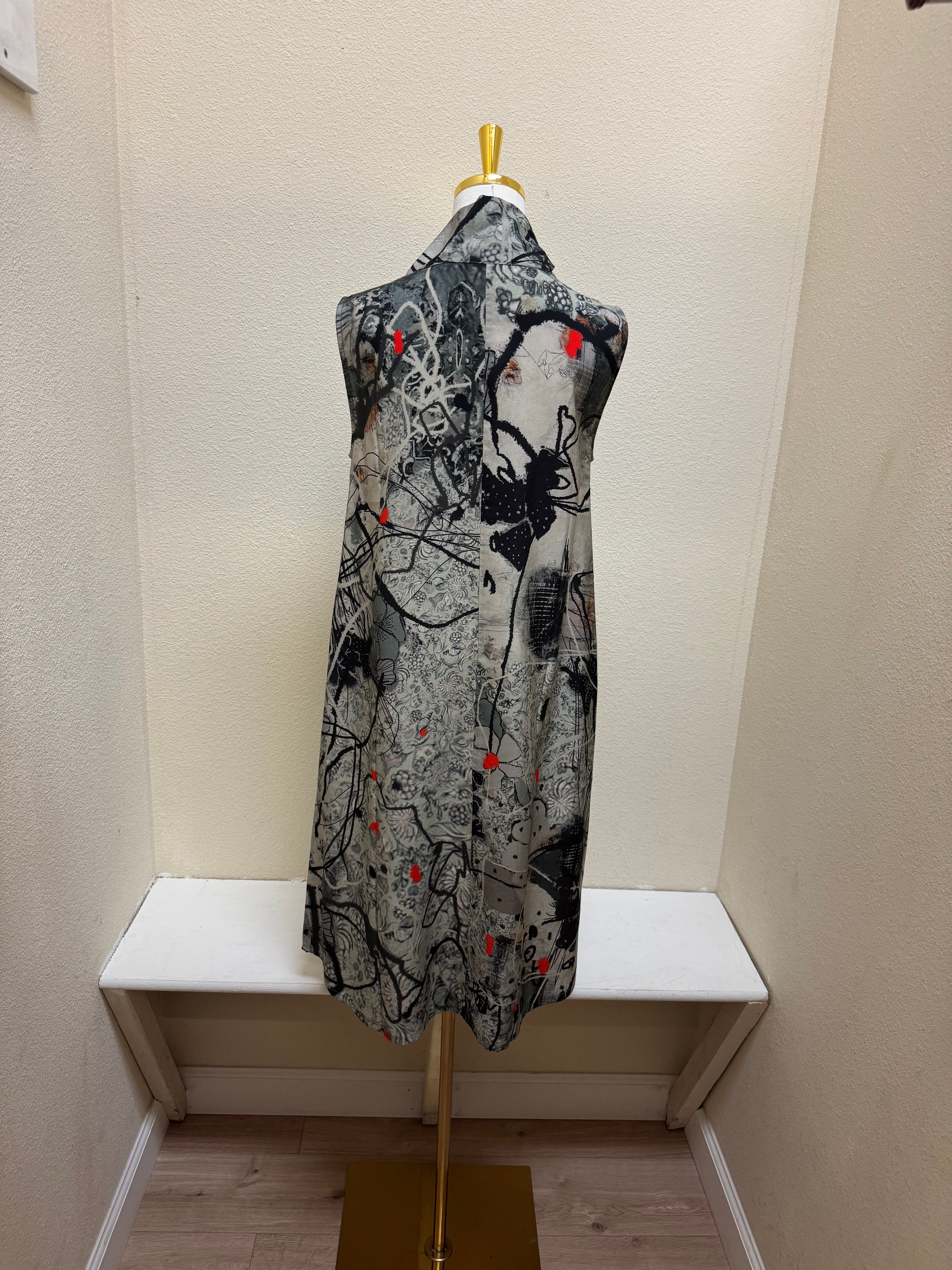 3 Potato Cowl Dress - 7202 - FLWC