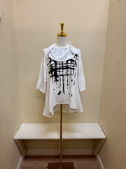 Sydney Project - VICKI - WHITE ABSTRACT