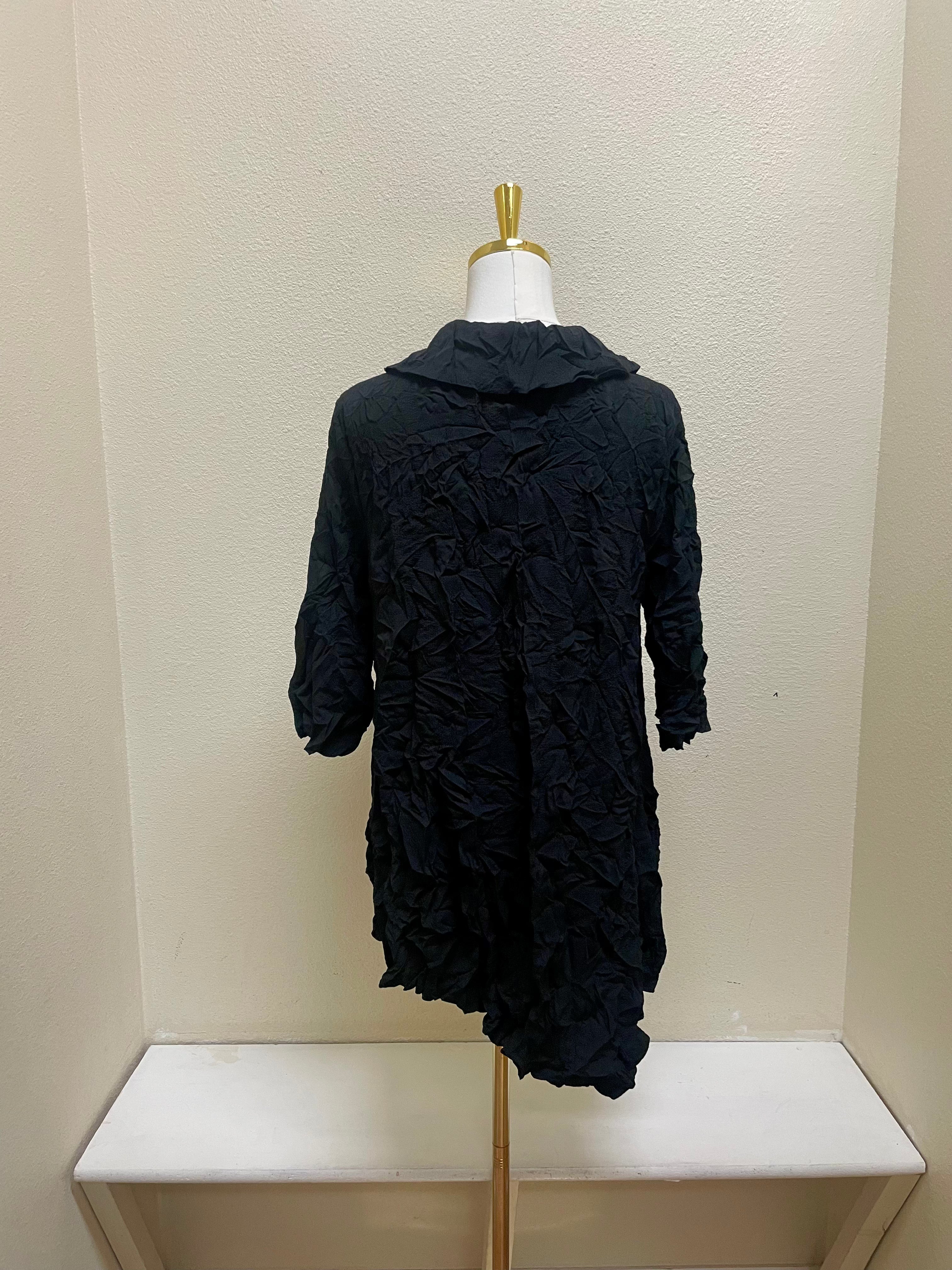 Chalet Georgette Shirt - T55870 - BLACK