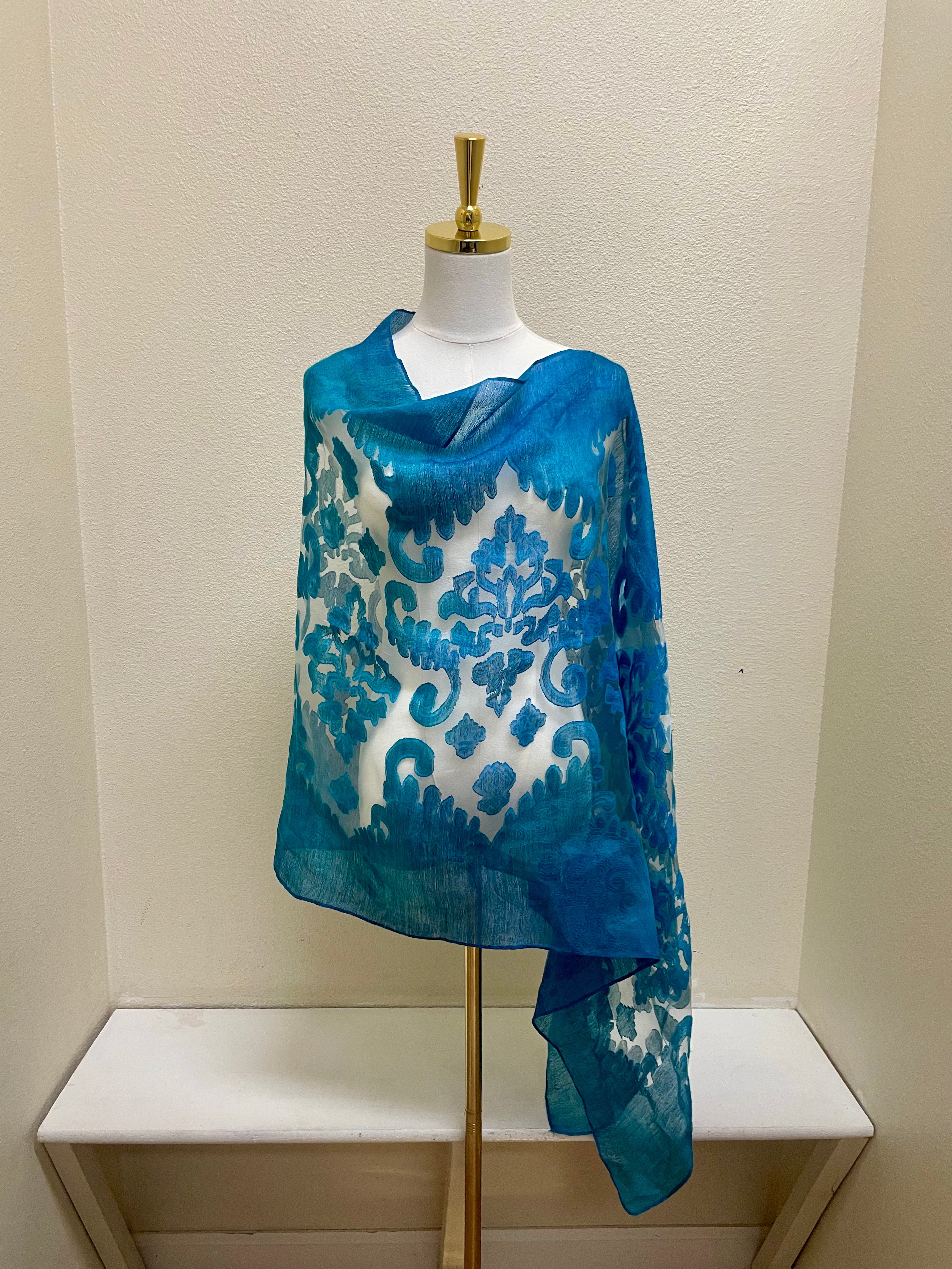 Spain In America Poncho - PRINT 17