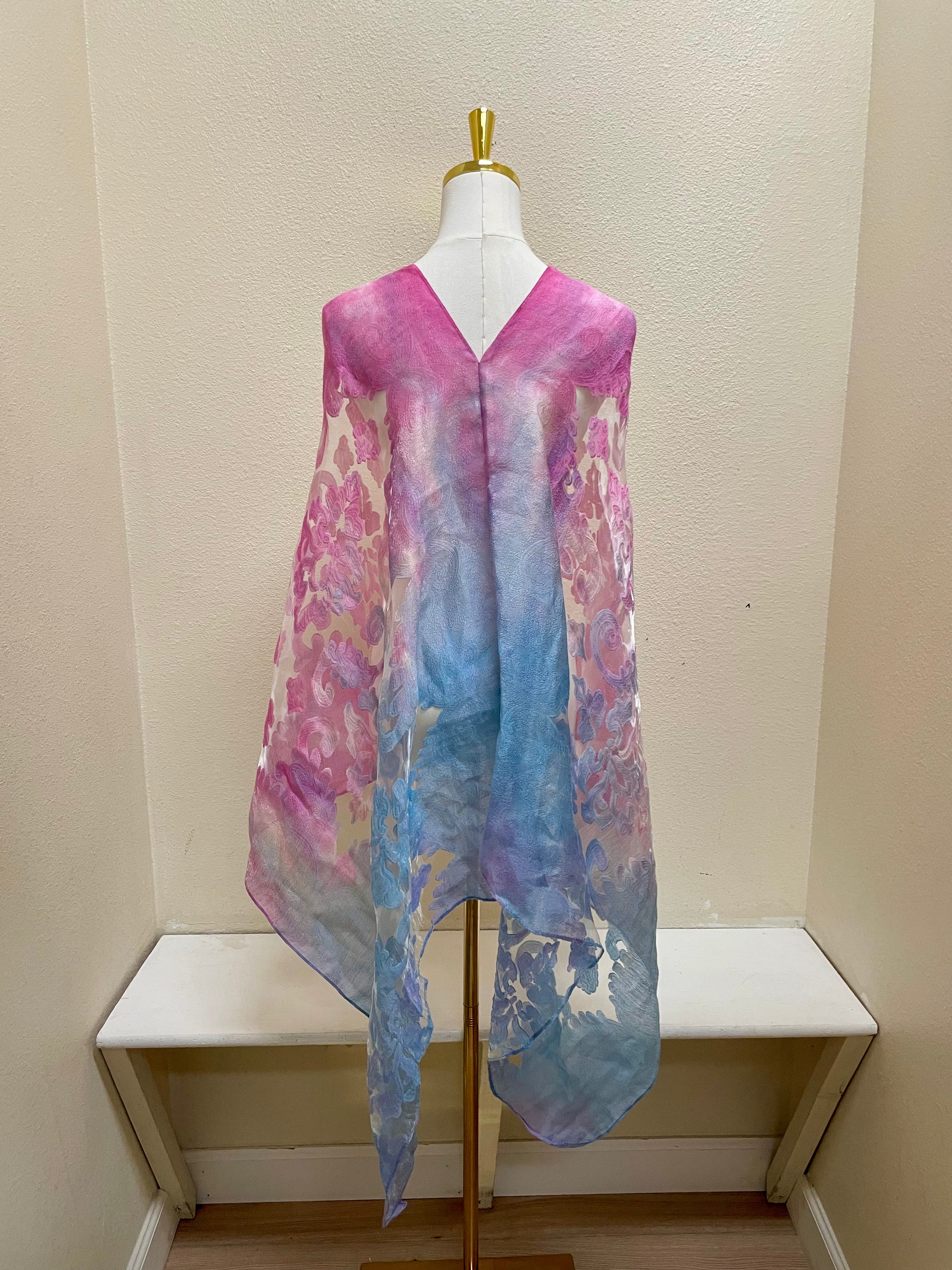 Spain In America Poncho - PRINT 19