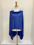 Dolma Cashmere Poncho - PURPLE ORCHID