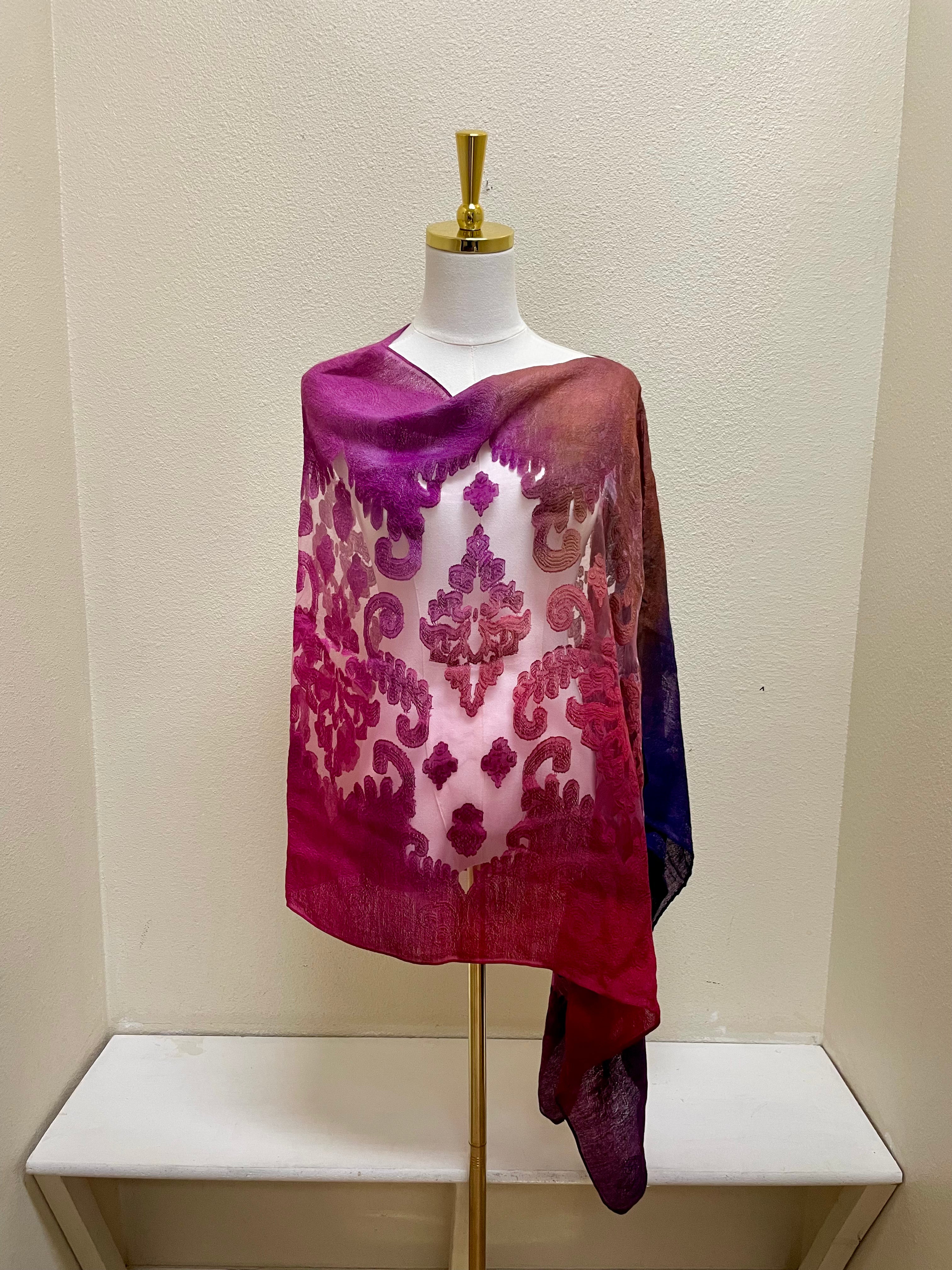 Spain In America Poncho - PRINT 21