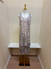 Shana Crinkle Long Tank Bubble Dress - 26006 - KHAKI