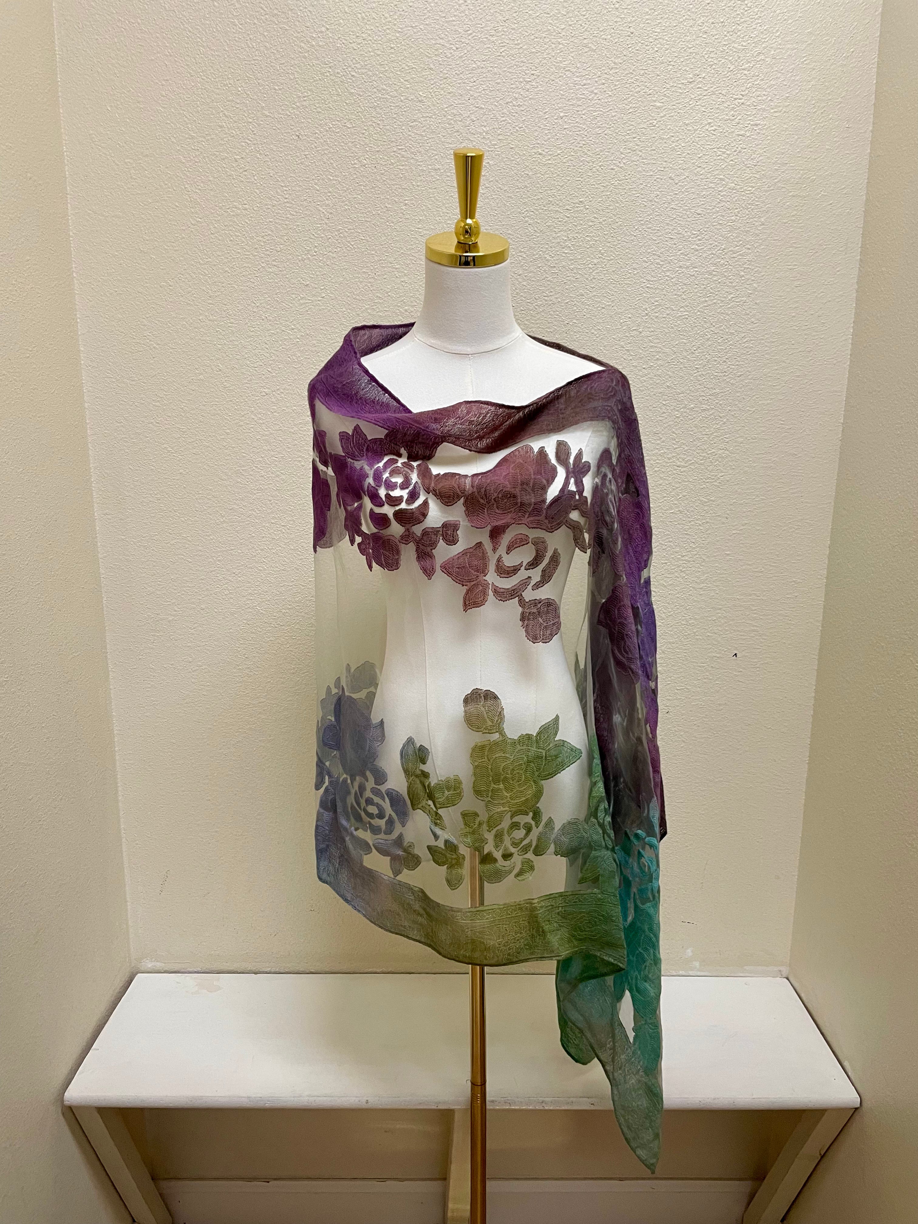 Spain In America Poncho - PRINT 27
