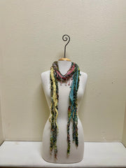Monkey Mango Fringe Scarf - PRINT 62