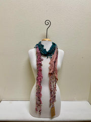 Monkey Mango Fringe Scarf - PRINT 61