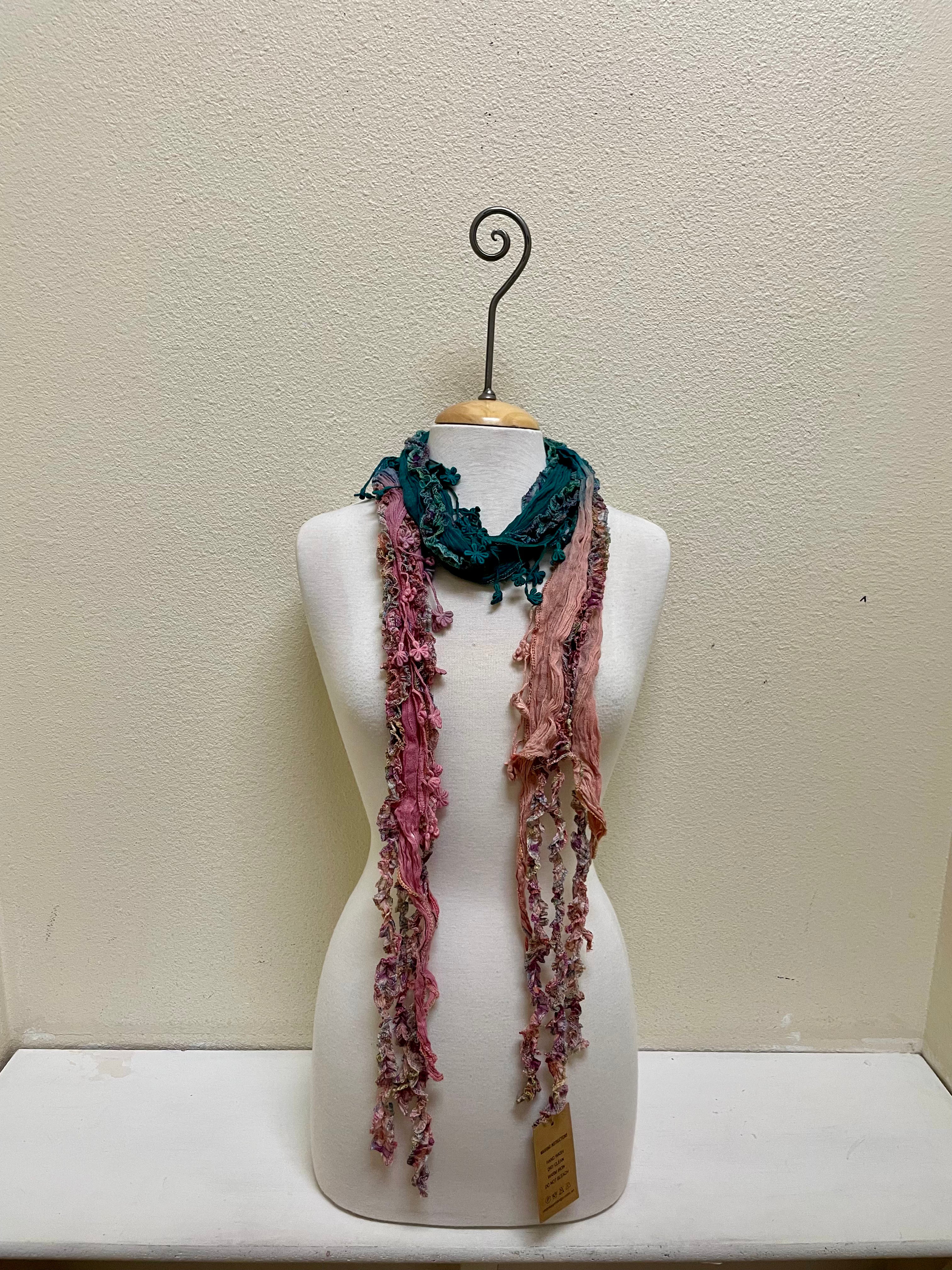 Monkey Mango Fringe Scarf - PRINT 61