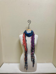Monkey Mango Fringe Scarf - PRINT 24