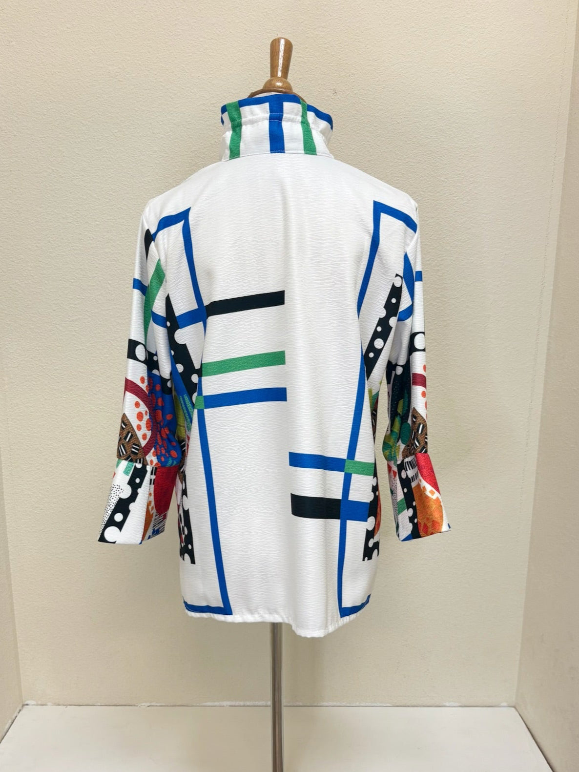 DAMEE ABSTRACT FRAMED ART JKT - 4955 - MLT