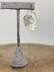 Takobia Gold Flower Swirl Earring