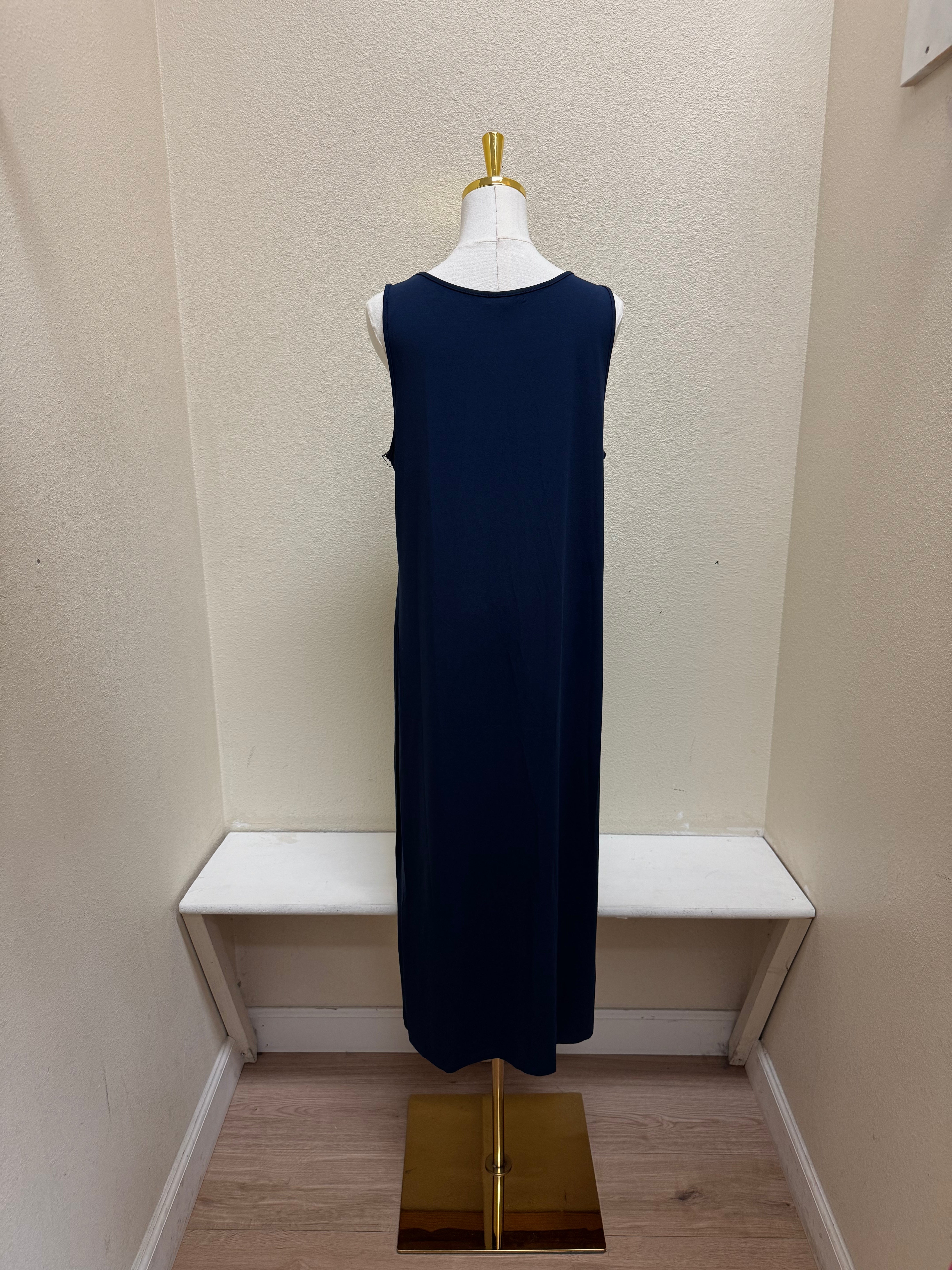 Habitat Core Travel Knit Solid Everything Dress - 55985 - MIDNIGHT - L ONLY