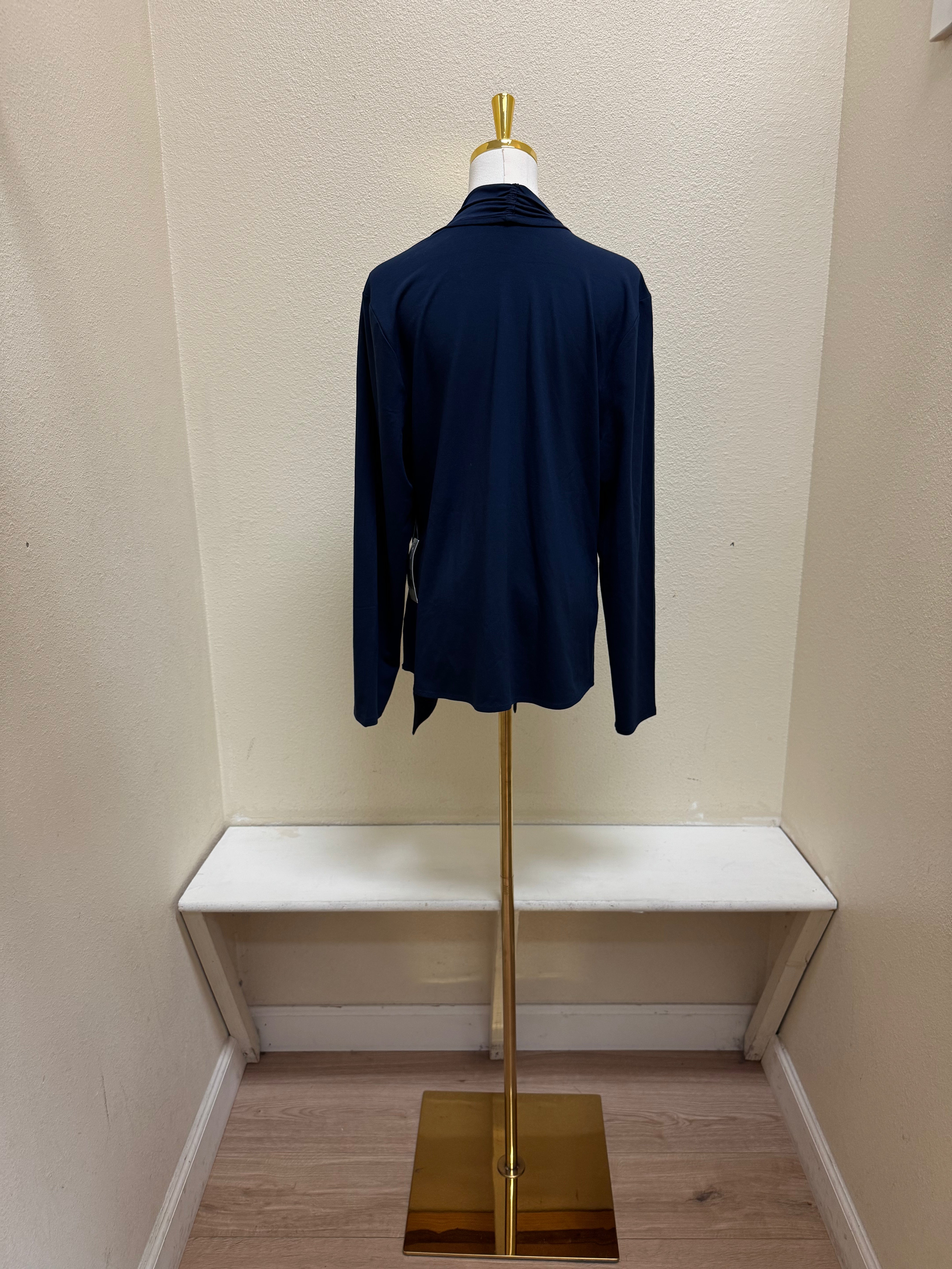 Habitat Core Travel Knit Solid Waterfall Jacket - 55931 - MIDNIGHT - L ONLY