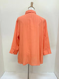 Fridaze AA252 - Sabrina Linen Blouse - MANDARIN