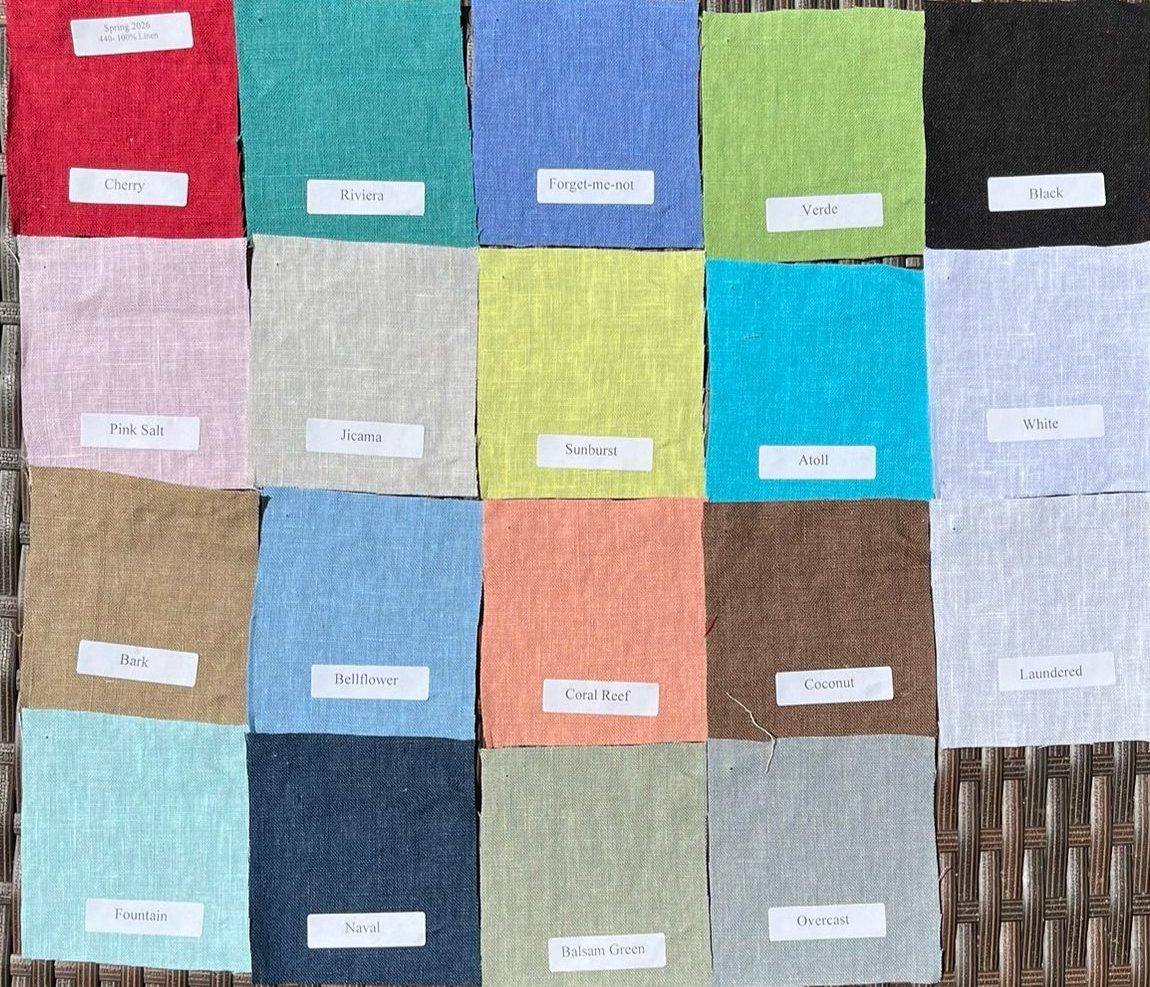 CUT LOOSE Solid Linen Shell w/ Wide Facing - 4405331