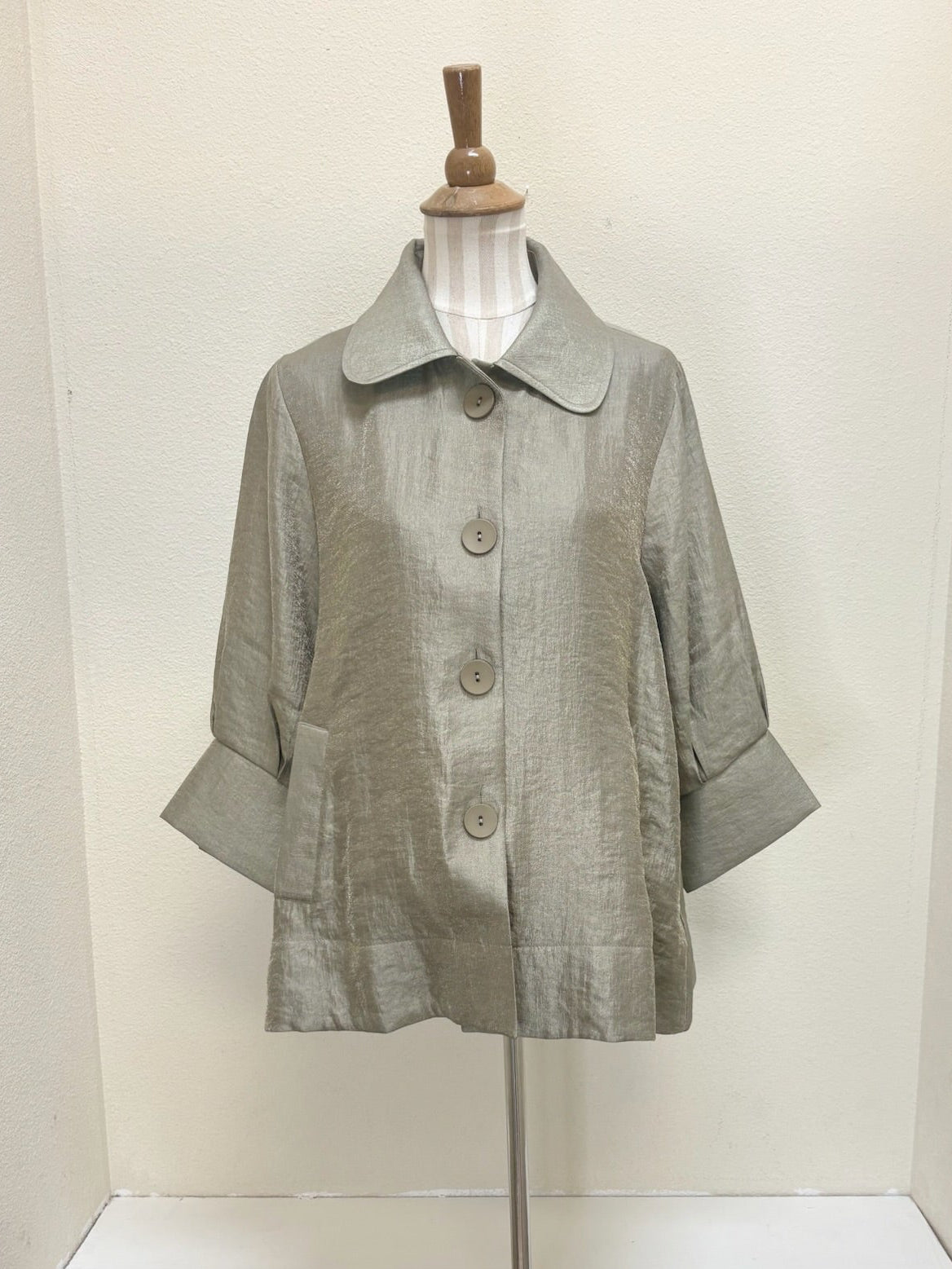 DAMEE WIDE BALL COLLAR JKT - 4741 - OLIVE