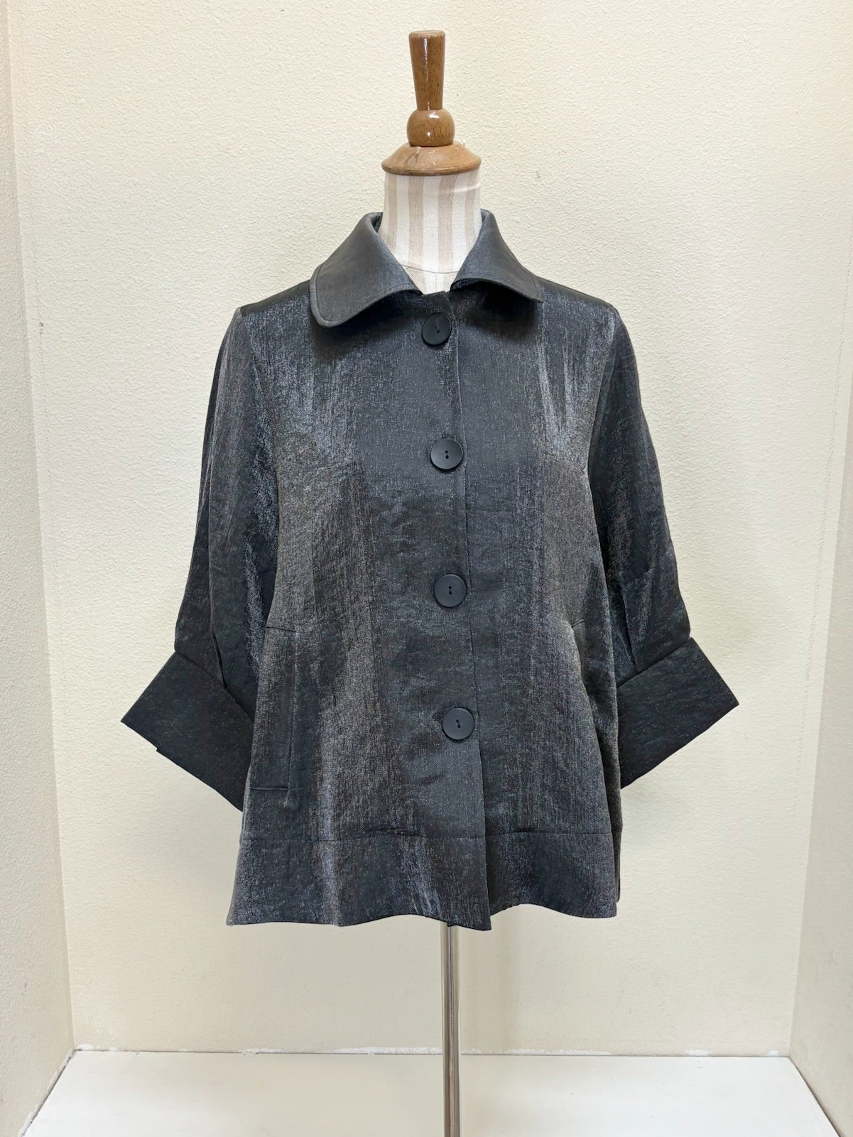 DAMEE WIDE BALL COLLAR JKT - 4741 - GRAY