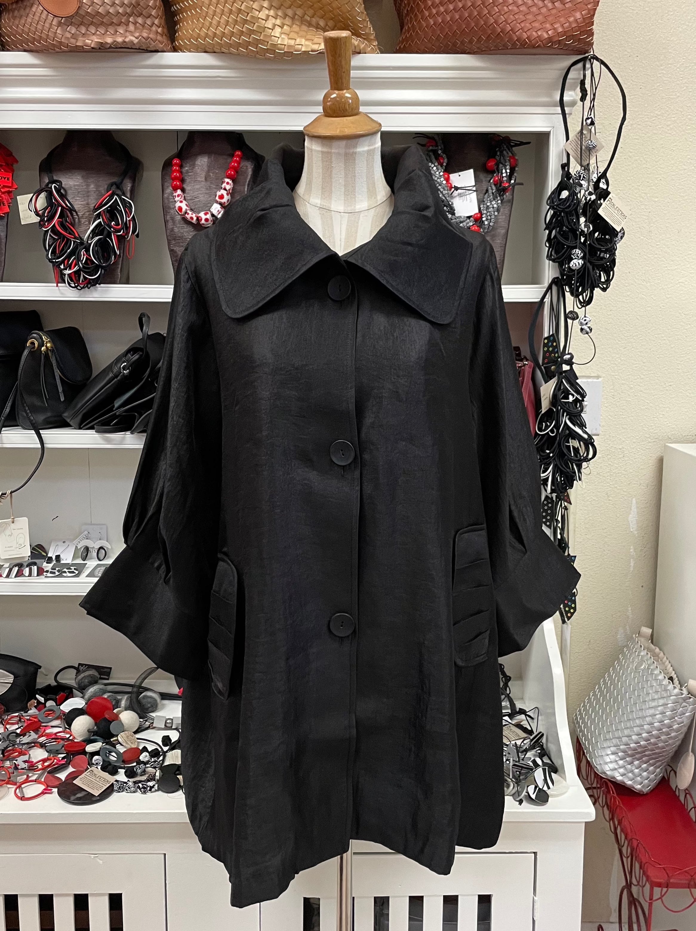 DAMEE SWING JACKET - 200 - BLACK
