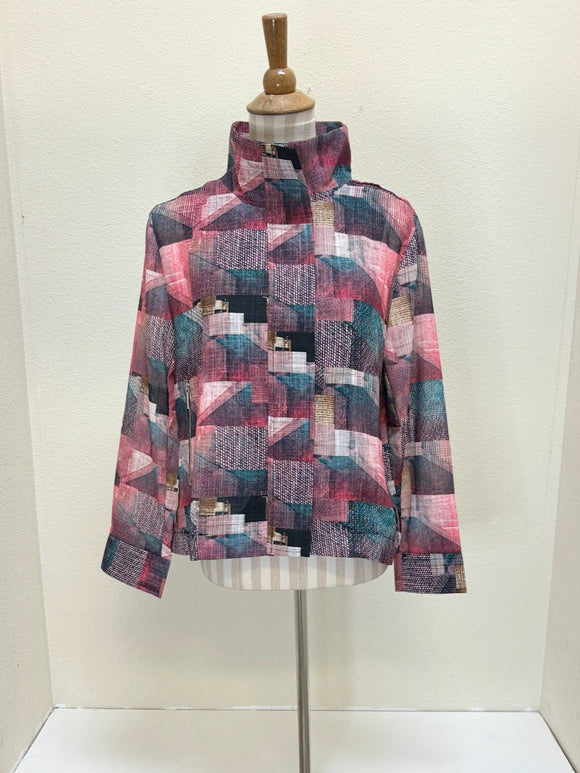 DAMEE SEAMLESS BIKER JKT - 2446 - PNK