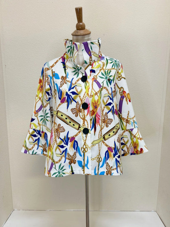 DAMEE CHAINED JUNGLE JKT - 4963 - MLT