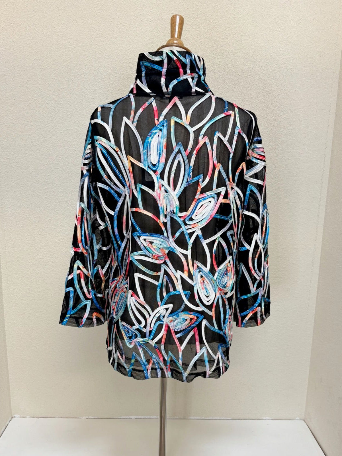 DAMEE FLORAL SOUTACHE JKT - 2395 - CRL