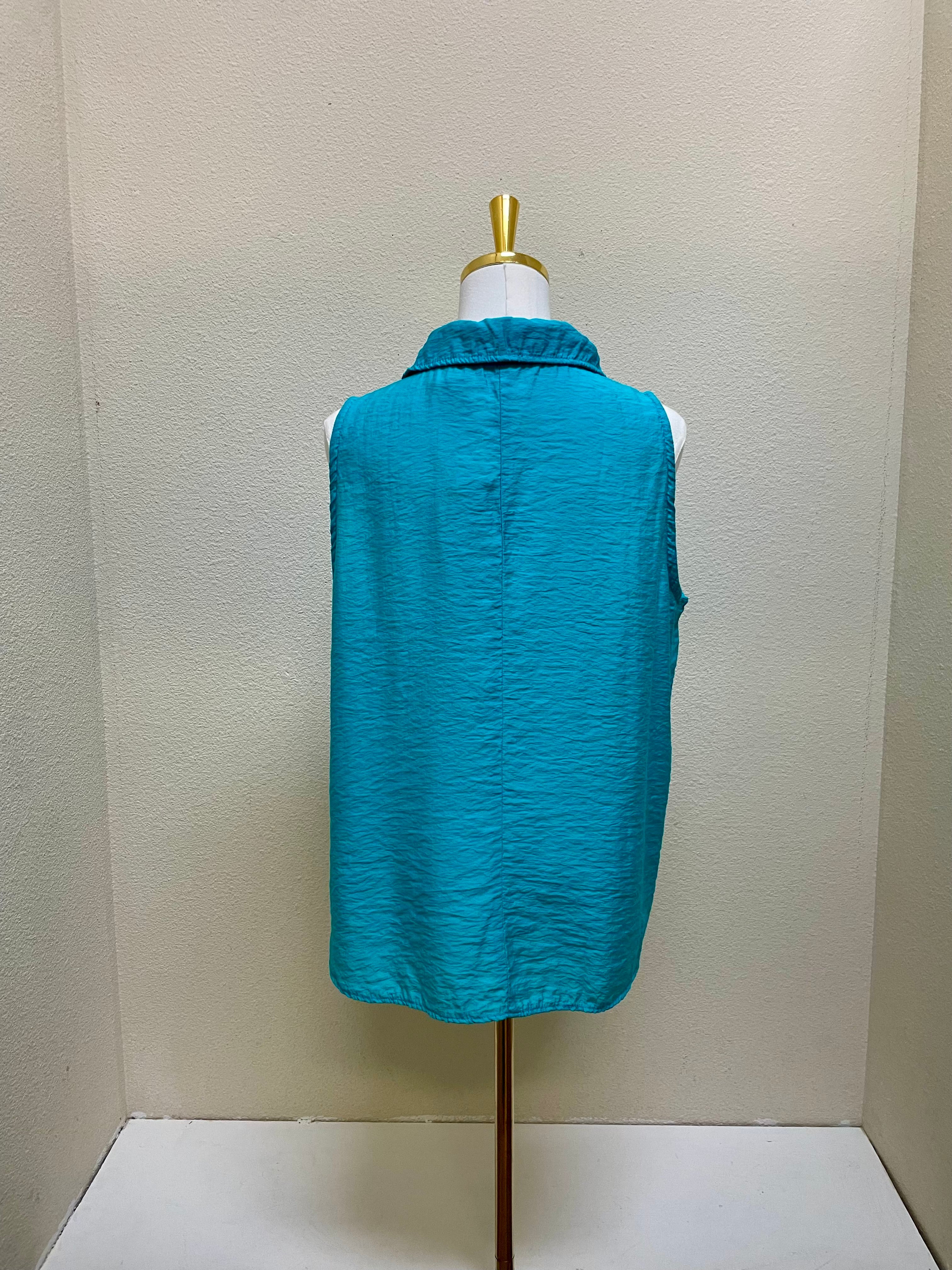 CUT LOOSE Rayon Parachute Sleeveless Shirt - 6215645