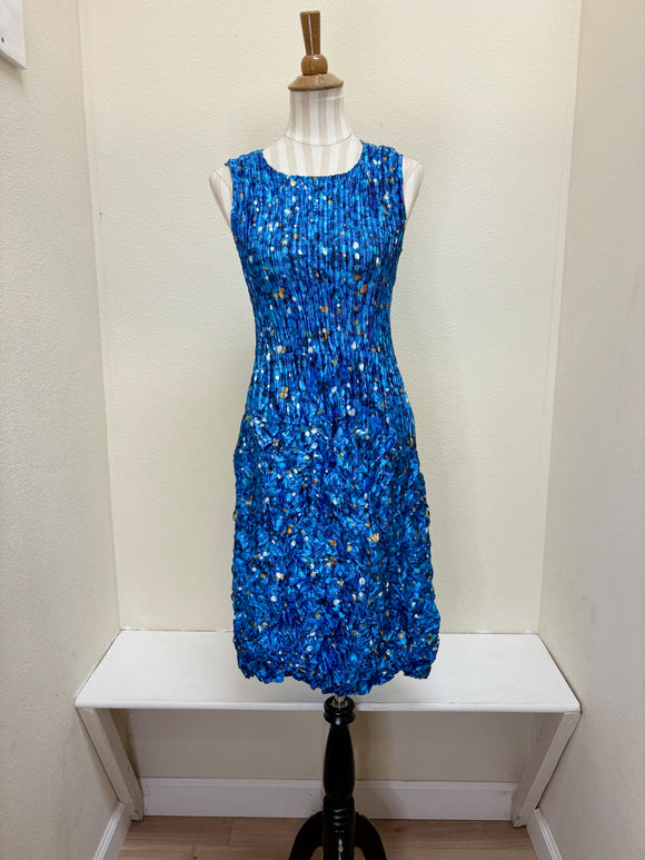 Alquema Smash Pocket Dress - BLUE GALAXY