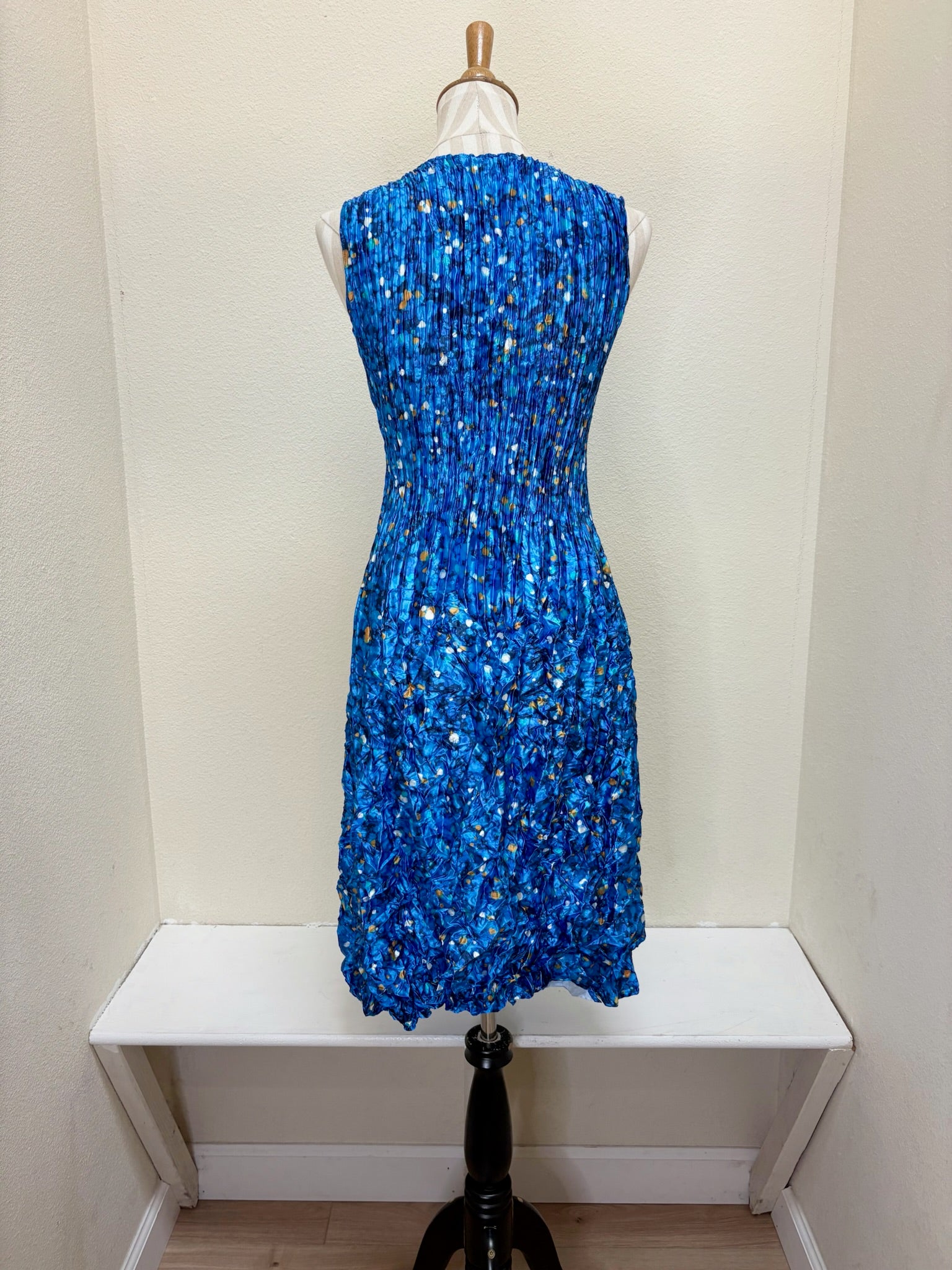 Alquema Smash Pocket Dress - BLUE GALAXY