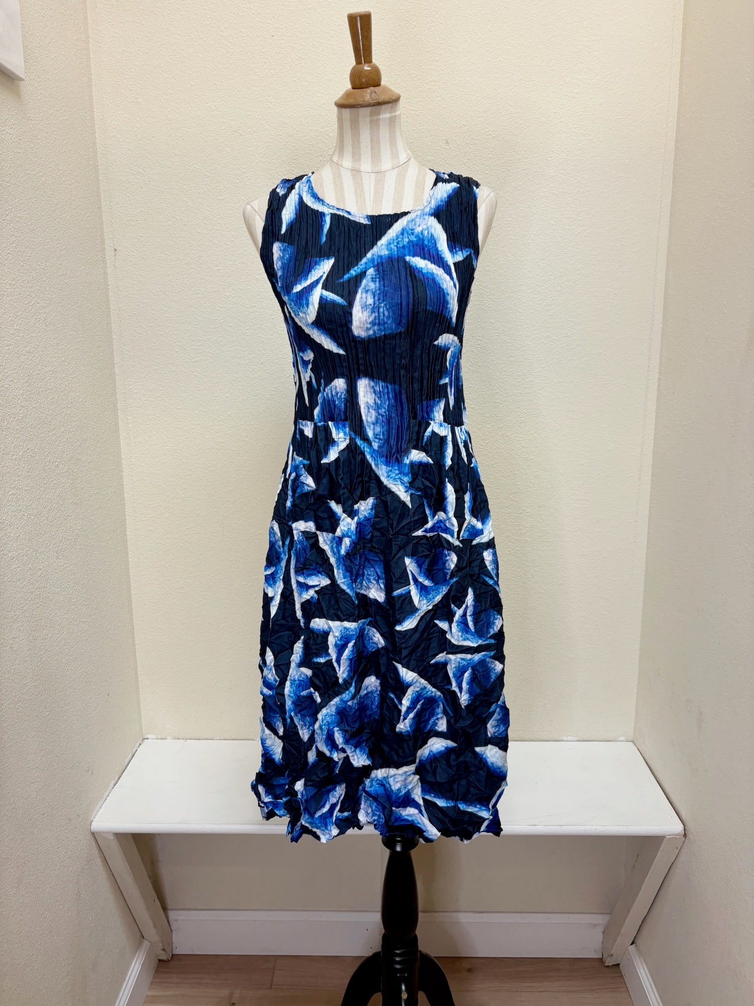Alquema Smash Pocket Dress - BLUE BIRDS