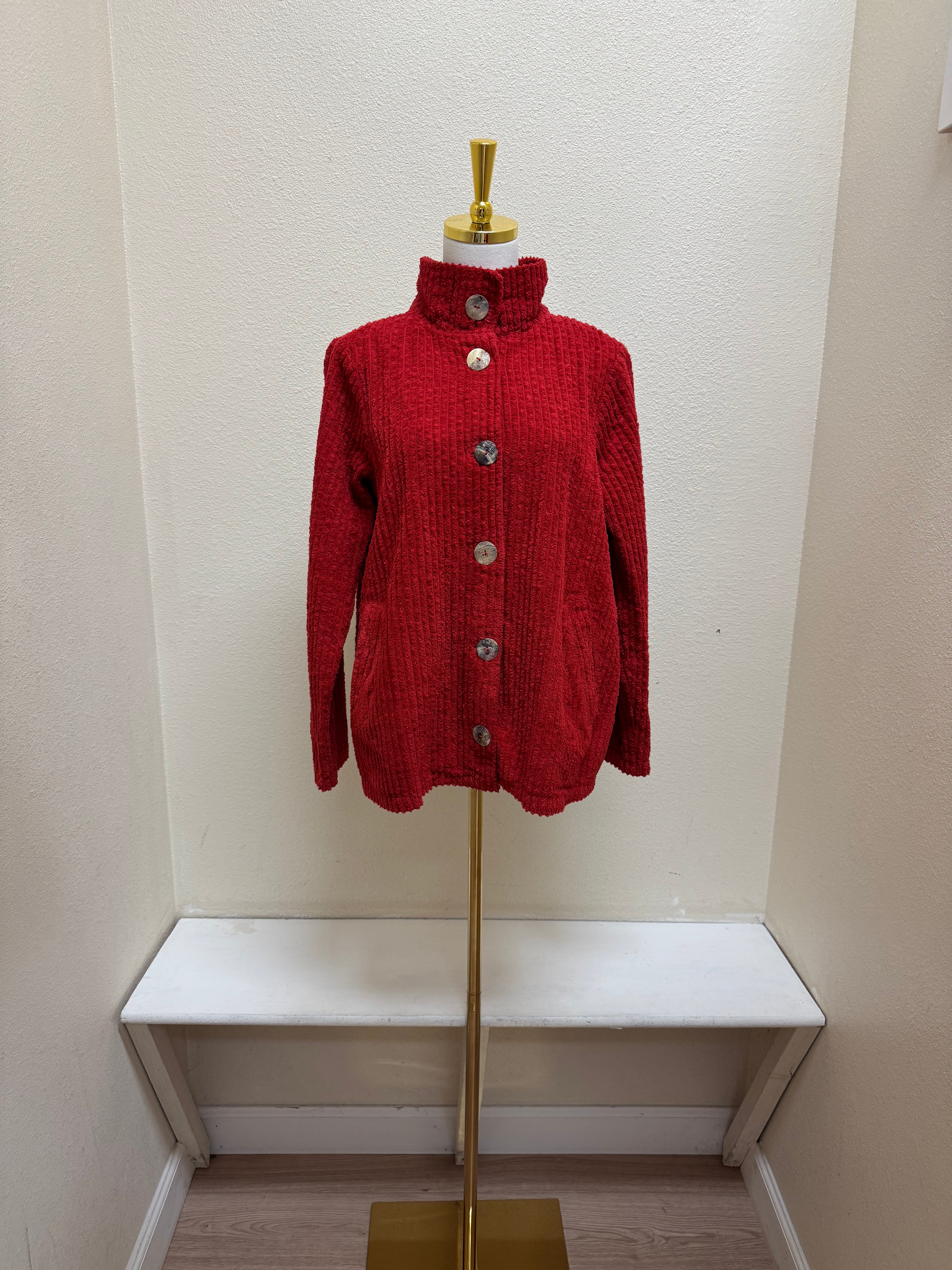 Color Me Cotton CMC High Collar Trapeze Jacket - CD-3729
