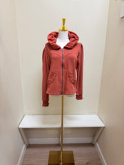 Color Me Cotton CMC Alana Hoodie Jacket - CINNABAR - SFT-3261